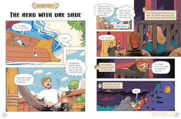 Jason and the Argonauts: A Modern Graphic Greek Myth (Mythology Graphics) - Stephanie Peters [KSIĄŻKA]