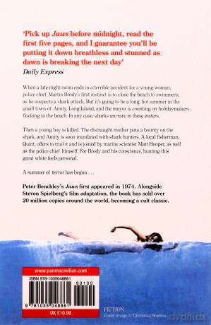 Jaws: The iconic bestseller and Spielberg classic - Peter Benchley [KSIĄŻKA]