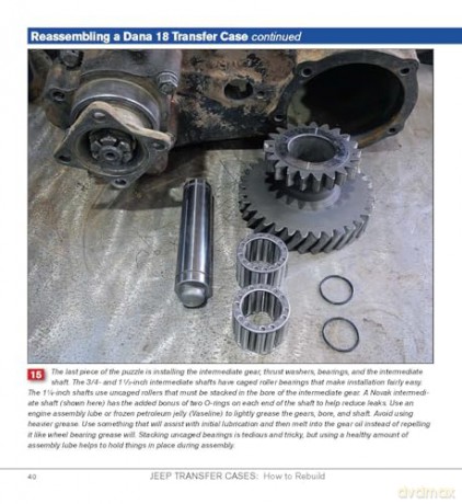 Jeep Transfer Cases: How to Rebuild - Trent McGee [KSIĄŻKA]