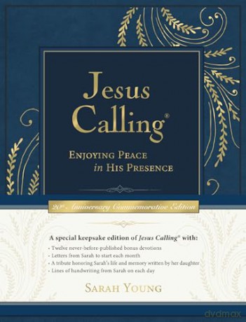 Jesus Calling -NEW- Commemorative Edition: Enjoying Peace in His Presence (A 365-Day Devotional, Includes 12 NEW Bonus Devotions and 12 Letters from the Author) - Sarah Young [KSIĄŻKA]