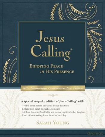 Jesus Calling -NEW- Commemorative Edition: Enjoying Peace in His Presence (A 365-Day Devotional, Includes 12 NEW Bonus Devotions and 12 Letters from the Author) - Sarah Young [KSIĄŻKA]