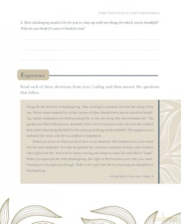 Jesus Calling: Practicing Thankfulness (Jesus Calling Bible Studies) - Sarah Young [KSIĄŻKA]