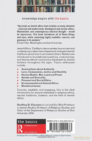 Jewish Ethics: The Basics - Geoffrey D. Claussen [KSIĄŻKA]