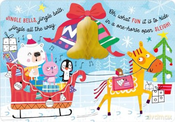 Jingle Bells (Pop-up Board Books) - Christie Hainsby [KSIĄŻKA]