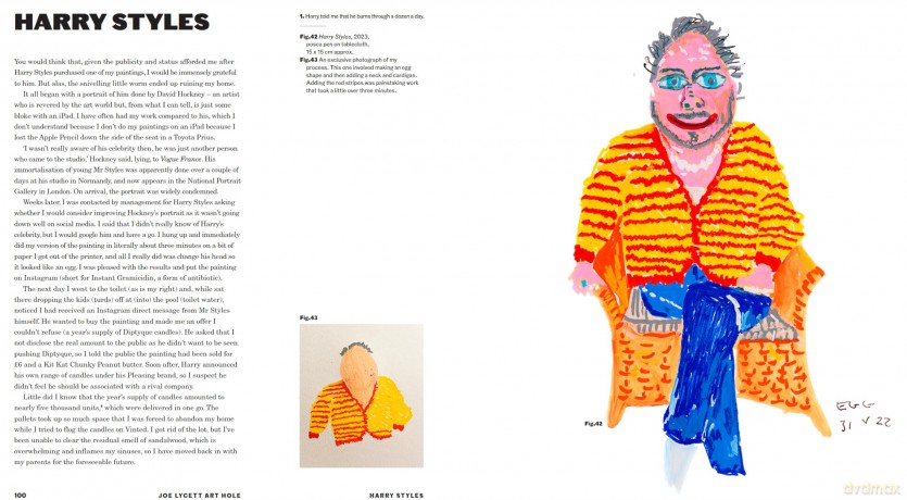 Joe Lycett's Art Hole: Original art and hilarious stories featuring Harry Styles, Robert Peston and Gail Platt - Joe Lycett [KSIĄŻKA]