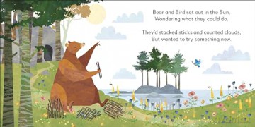 Jonny Lambert's Bear and Bird: Try, Try Again (The Bear and the Bird) - Jonny Lambert [KSIĄŻKA]