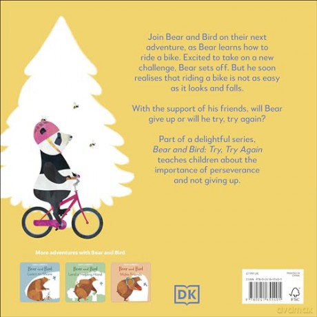 Jonny Lambert's Bear and Bird: Try, Try Again (The Bear and the Bird) - Jonny Lambert [KSIĄŻKA]