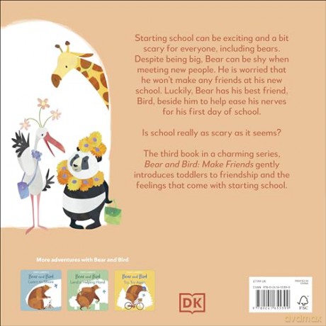 Jonny Lambert's Bear and Bird: Make Friends (The Bear and the Bird) - Jonny Lambert [KSIĄŻKA]