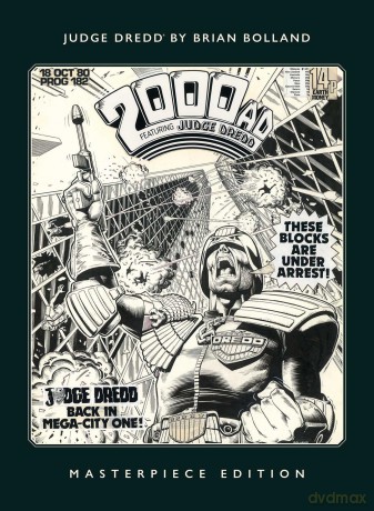Judge Dredd by Brian Bolland: Masterpiece Edition - Brian Bolland [KOMIKS]