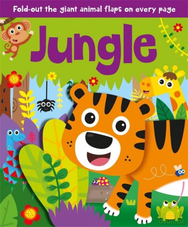 Jungle (Fold-out Fun) - Igloo Books [KSIĄŻKA]