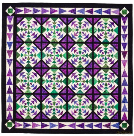 Kaleidoscope Paper Piecing: 10 Dynamic Quilt Designs - Nancy Mahoney [KSIĄŻKA]