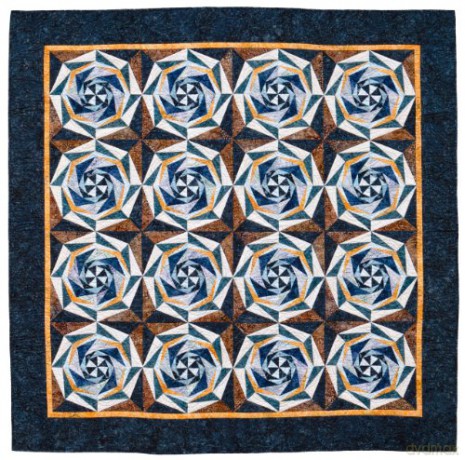 Kaleidoscope Paper Piecing: 10 Dynamic Quilt Designs - Nancy Mahoney [KSIĄŻKA]