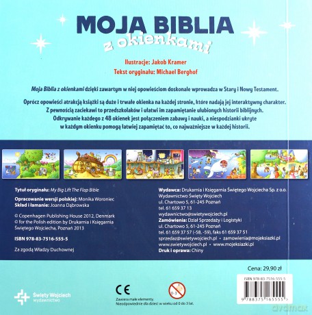 Moja Biblia z okienkami [KSĄŻKA]