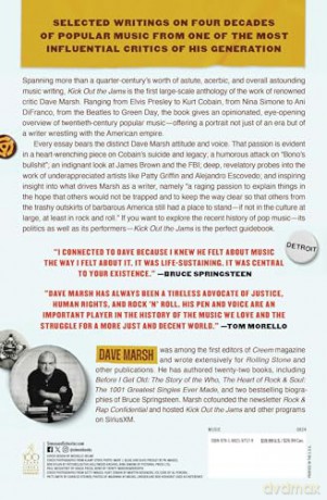Kick Out the Jams: Jibes, Barbs, Tributes, and Rallying Cries from 35 Years of Music Writing - Dave Marsh [KSIĄŻKA]