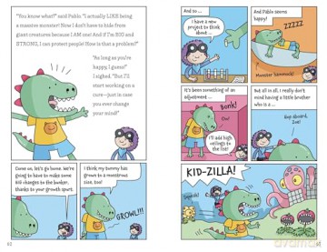 Kid-Zilla and the Invaders from Planet Aargh!: The New Series from the Award-Winning Creator of Super Dweeb - Jess Bradley [KOMIKS]