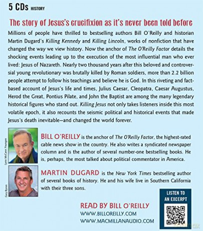 Killing Jesus: A History (Bill O'Reilly's Killing) - Bill O'Reilly [KSIĄŻKA]