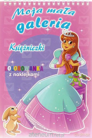 Moja mała galeria - Księżniczki [KSĄŻKA]