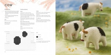 Knit a Mini Farmyard: 20 tiny patterns to knit - Sachiyo Ishii [KSIĄŻKA]