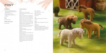 Knit a Mini Farmyard: 20 tiny patterns to knit - Sachiyo Ishii [KSIĄŻKA]