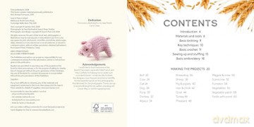 Knit a Mini Farmyard: 20 tiny patterns to knit - Sachiyo Ishii [KSIĄŻKA]