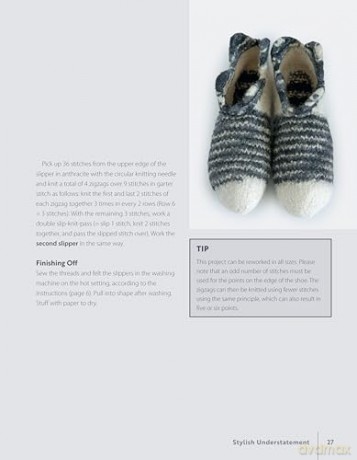 Knitting and Felting Slippers: Learn to Make Cute and Cozy Footwear for All Ages - Sabine Abel [KSIĄŻKA]