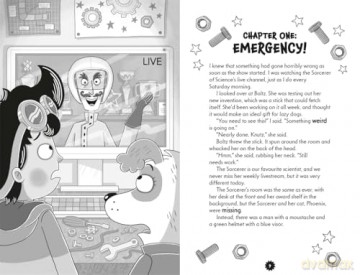 Knutz and Boltz and the Sorcerer of Science: A STEAM Puzzle Adventure (Adventures of Knutz and Boltz) - Tim Collins [KSIĄŻKA]