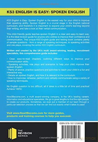 KS3: English is Easy - SPOKEN ENGLISH: In-depth revision advice for all of the new KS3 curriculum [KSIĄŻKA]