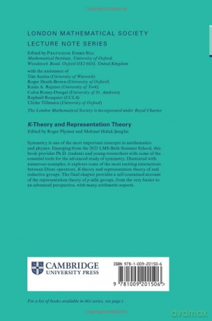 K-Theory and Representation Theory (London Mathematical Society Lecture Note Series, Series Number 494) - Roger Plymen [KSIĄŻKA]