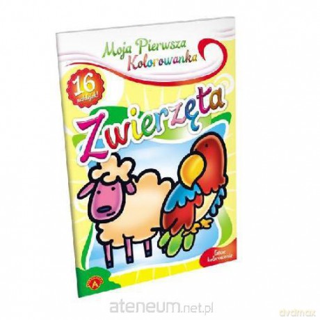 Moja pierwsza kolorowanka - Zwierzęta [KSĄŻKA]