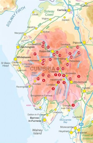 Lake District: Low Level and Lake Walks: 30 of the best valley, lake and fell walks - Vivienne Crow [KSIĄŻKA]