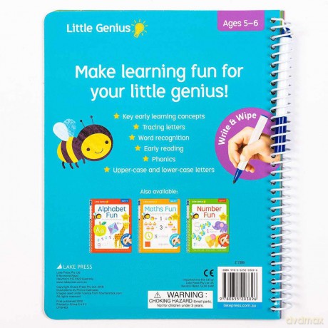 Lake Press Little Genius: Word Fun [KSIĄŻKA]