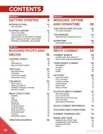 Lancer TTRPG Core Rulebook - Tom Bloom [KOMIKS]