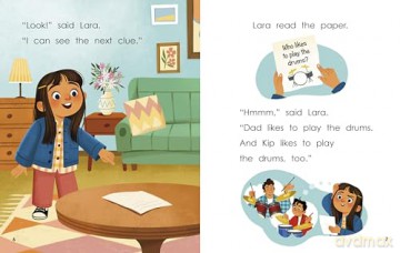 Lara and the Surprise Clues (Engage Literacy Blue) - Jay Dale [KSIĄŻKA]