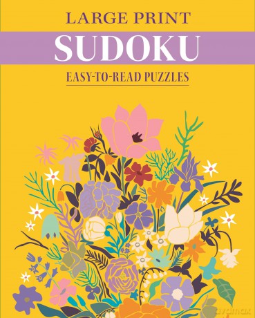 Large Print Sudoku: Easy-to-Read Puzzles - Eric Saunders [KSIĄŻKA]