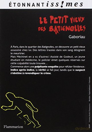 Le petit vieux des Batignolles - Emile Gaboriau [KSIĄŻKA]