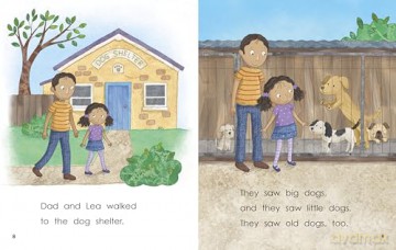 Lea Goes to the Dog Shelter (Engage Literacy Blue) - Jay Dale [KSIĄŻKA]