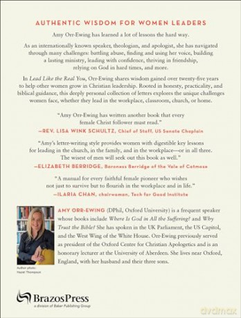 Lead Like the Real You: Wisdom for Women on Finding Your Voice, Pursuing God's Calling, and Leading with Courage - Amy Orr-Ewing [KSIĄŻKA]