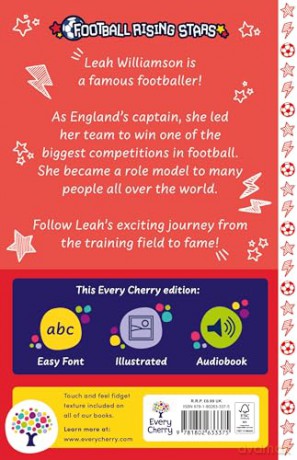 Leah Williamson: Easier Football Rising Stars: 3 (Accessible Easier Football Rising Stars) [KSIĄŻKA]
