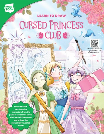 Learn to Draw Cursed Princess Club: Learn to draw your favorite characters from the popular webcomic series with behind-the-scenes and insider tips exclusively revealed inside! (WEBTOON) - LambCat [KSIĄŻKA]