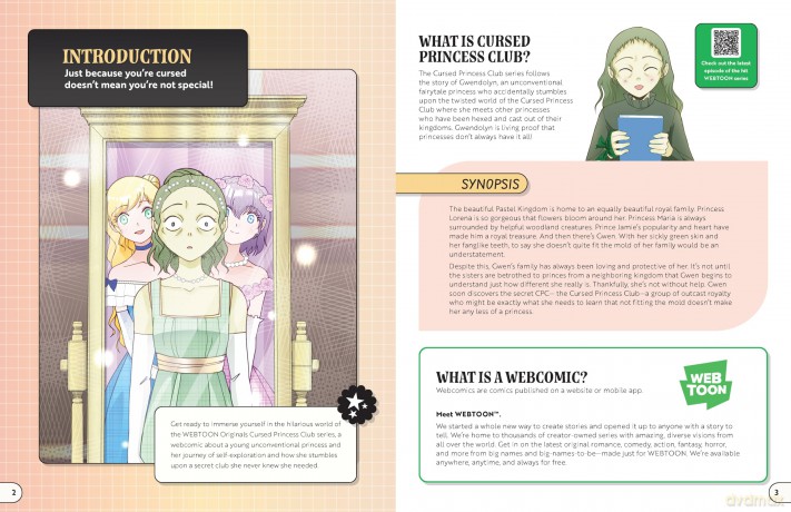 Learn to Draw Cursed Princess Club: Learn to draw your favorite characters from the popular webcomic series with behind-the-scenes and insider tips exclusively revealed inside! (WEBTOON) - LambCat [KSIĄŻKA]