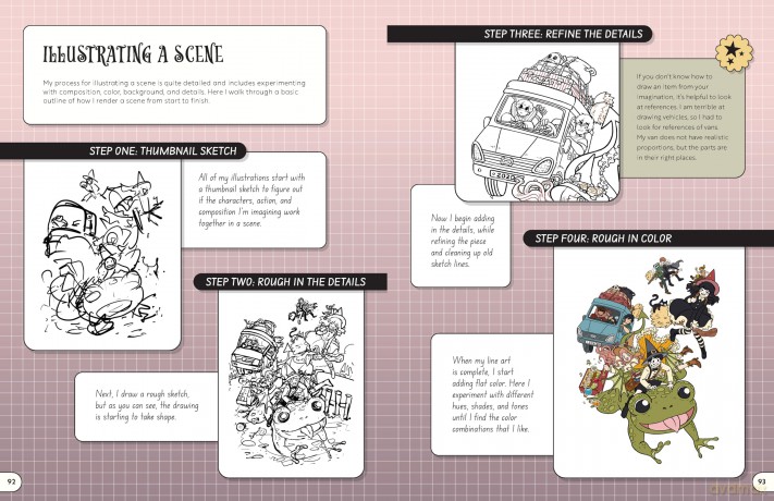Learn to Draw Hooky: Learn to draw your favorite characters from the popular webcomic series with behind-the-scenes and insider tips exclusively revealed inside! (WEBTOON) - Míriam Bonastre Tur [KSIĄŻKA]