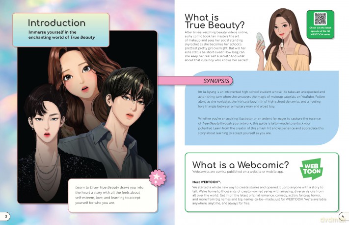 Learn to Draw True Beauty: Learn to draw your favorite characters from the popular webcomic series with exclusive behind-the-scenes and insider tips! (WEBTOON) - Yaongyi [KSIĄŻKA]
