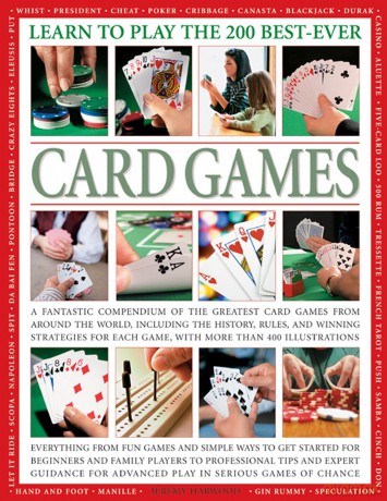 Learn to Play the 200 Best-ever Card Games (Learn to Play 200 Best Ever) - Jeremy Harwood [KSIĄŻKA]