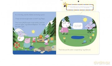 Learn with Peppa: Peppa and the Water Cycle - Peppa Pig [KSIĄŻKA]