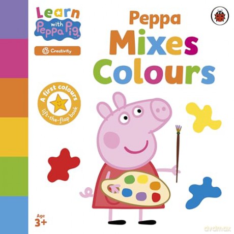 Learn with Peppa: Peppa Mixes Colours - Peppa Pig [KSIĄŻKA]