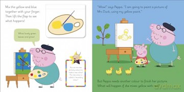 Learn with Peppa: Peppa Mixes Colours - Peppa Pig [KSIĄŻKA]