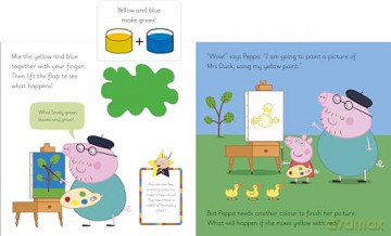 Learn with Peppa: Peppa Mixes Colours - Peppa Pig [KSIĄŻKA]
