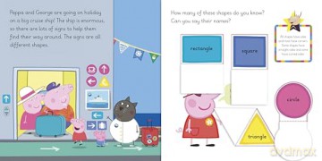 Learn with Peppa: Peppa's Shape Hunt - Peppa Pig [KSIĄŻKA]