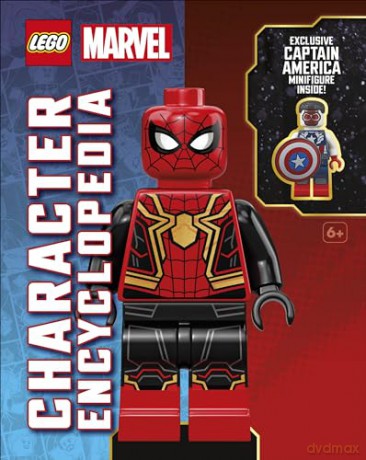 LEGO Marvel Character Encyclopedia: With Exclusive Captain America Minifigure - Shari Last [KSIĄŻKA]