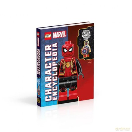 LEGO Marvel Character Encyclopedia: With Exclusive Captain America Minifigure - Shari Last [KSIĄŻKA]